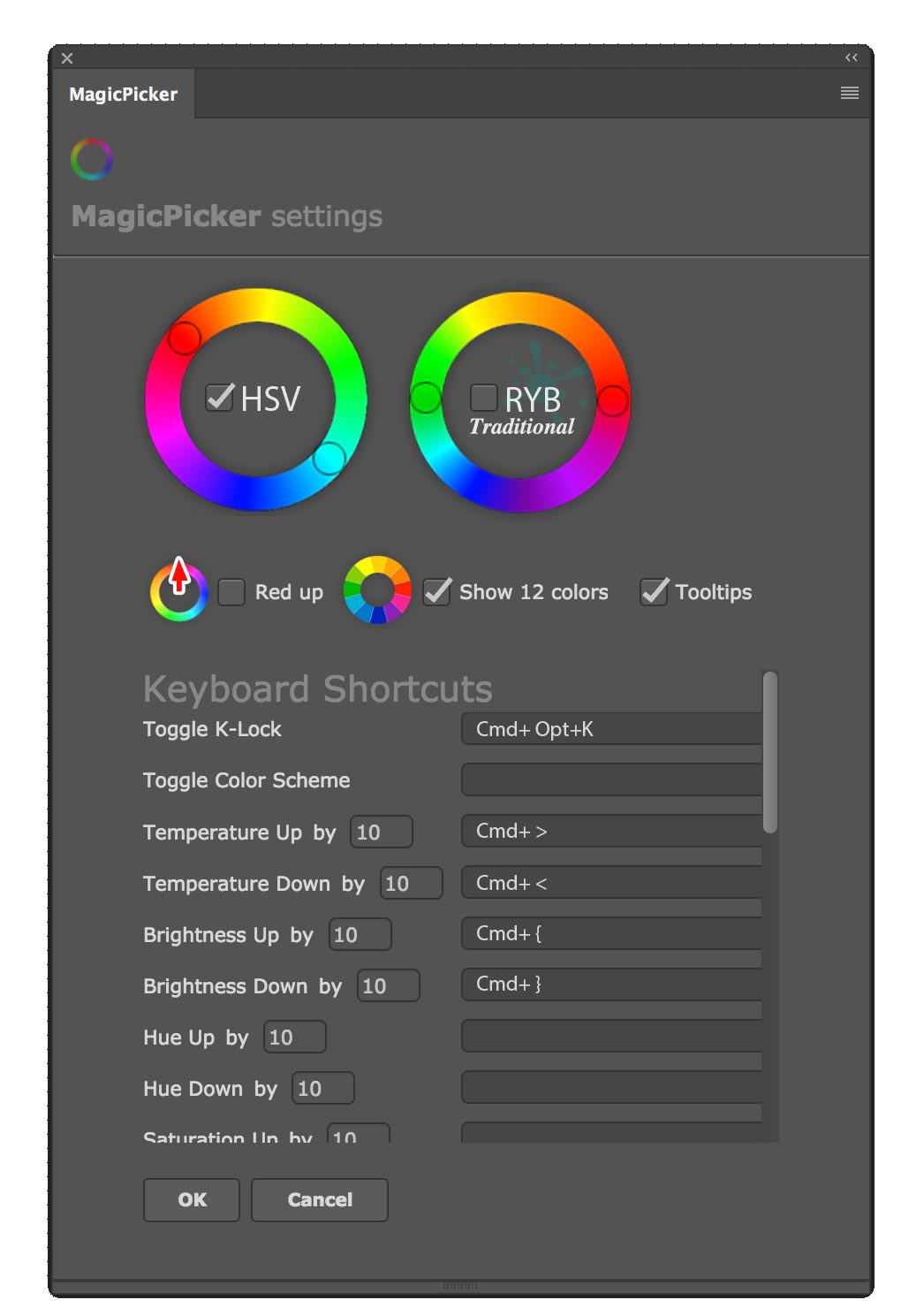 photoshop color picker shortcut color wheel