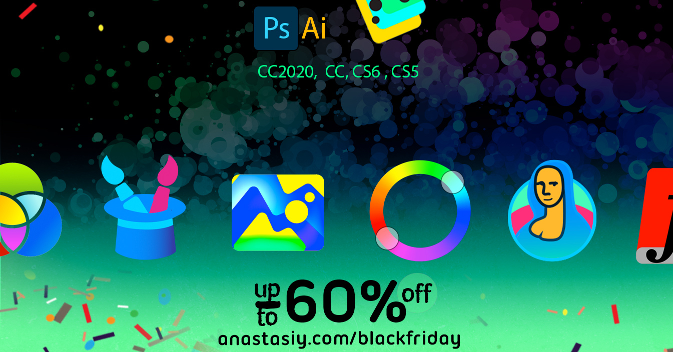 Black Friday discounts on Photoshop panels
