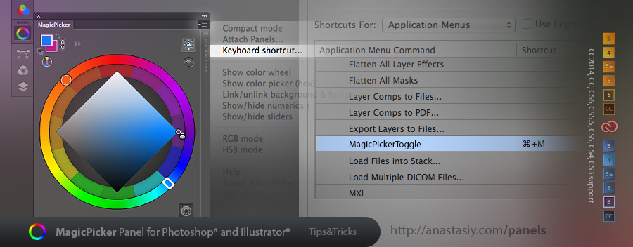 MagicPicker 3.1+ - assign keyboard shortcut