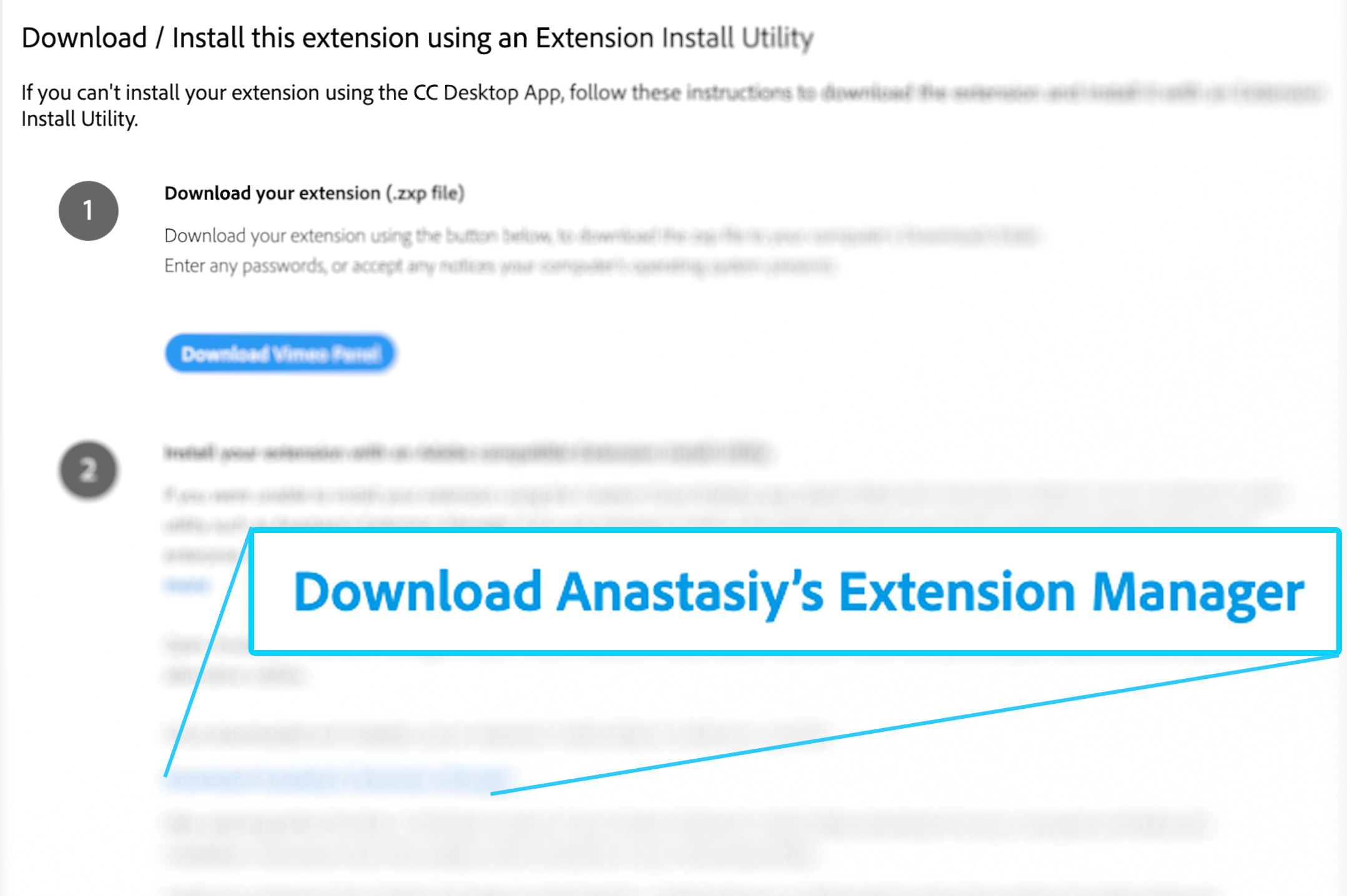 download adobe extension manager